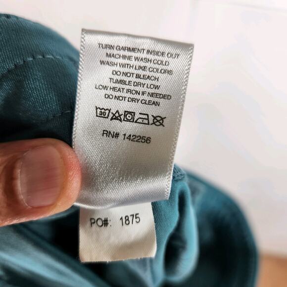 Figs High Waisted Zamora Jogger Scrub Pants Women's Medium Petite Hydrogreen - Picture 10 of 11